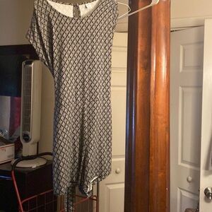 Romper black and white